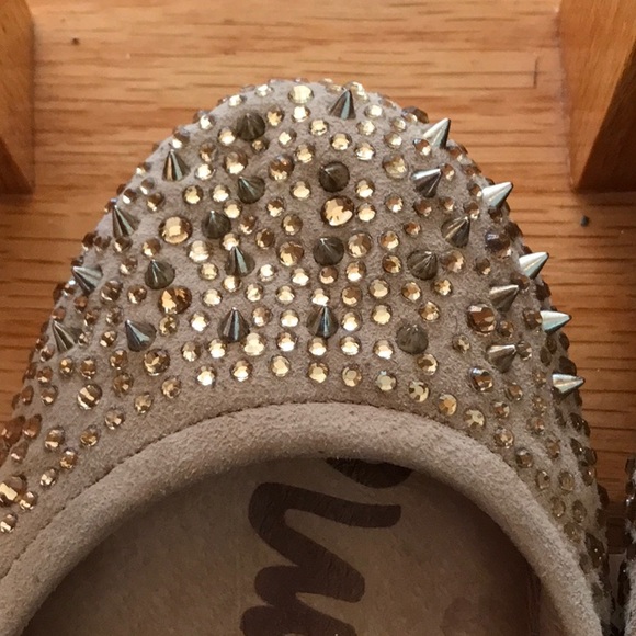⚡️FLASH SALE!✨ Sam Edelman Blair Embellished Spiked Ballet Flat 6 - Picture 6 of 15
